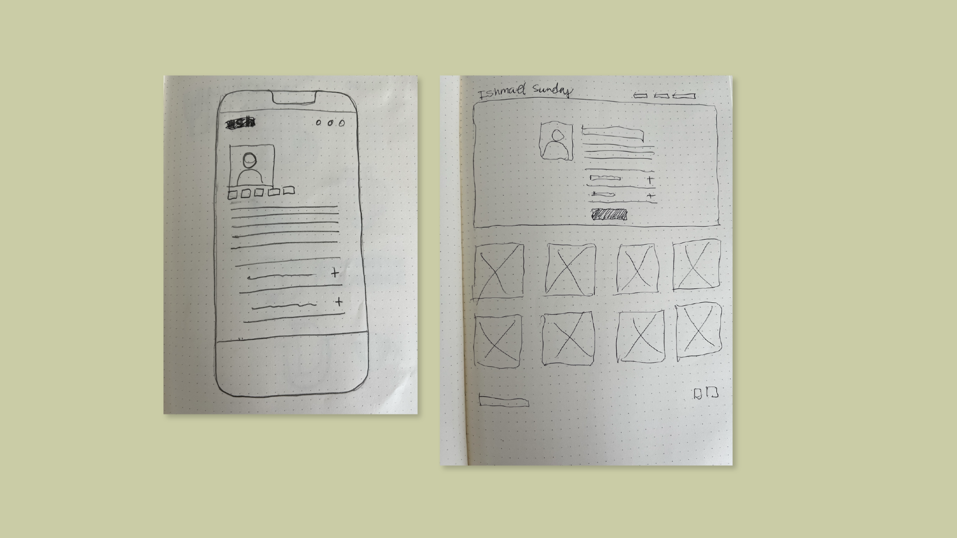 ishmael sunday web sketches